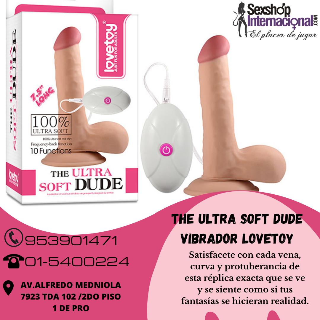 THE ULTRA SOFT DUDE VIBRATING 7.5